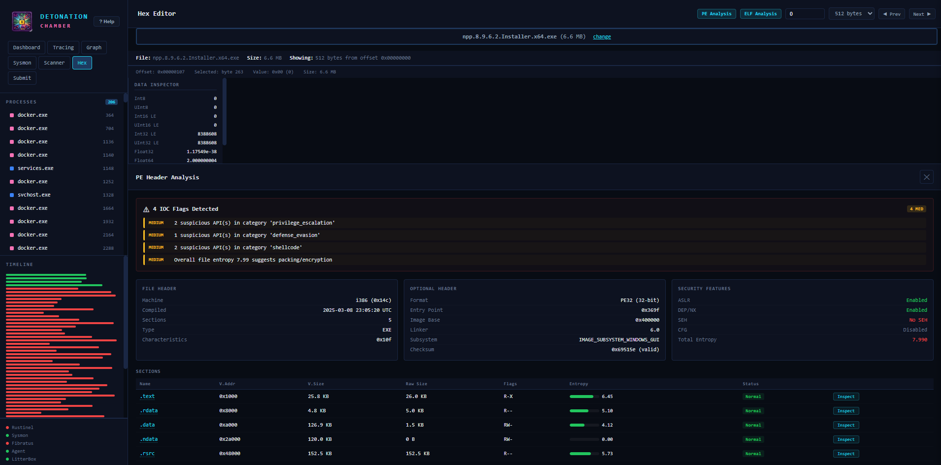 PE Header Analyzer