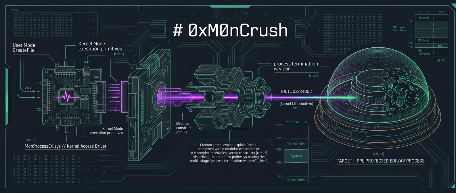 0xM0nCrush kernel execution architecture
