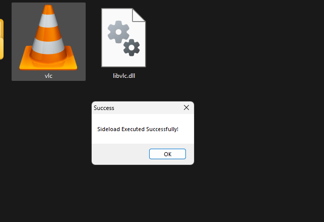Sideloading VLC